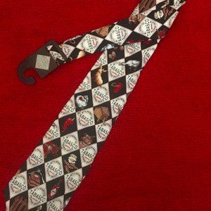 Tabasco 100% Silk Tie  NWT